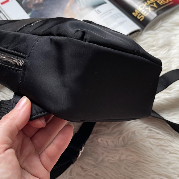 KNOMO London XS 9.5” Beauchamp Double Compartment Backpack in Black - Picture 14 of 14